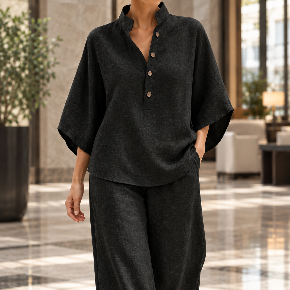 Lillian Stand Collar Set - Lead Product Detail