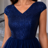 Francesca-Faye Sequin Maxi Dress - Lead Product Detail