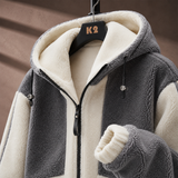 Idris Hooded Jacket - Lead Product Detail
