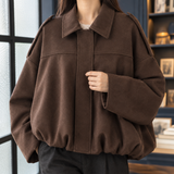 Natalie Suede Jacket - Lead Product Detail