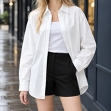 Carmen-Jade Relaxed Shirt - Lead Product Detail