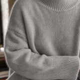 Brooke-Sage Turtleneck Sweater - Lead Product Detail