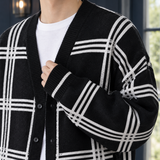 Norbert Plaid Cardigan - Lead Product Detail