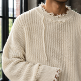 Jonas Distressed Sweater - Lead Product Detail
