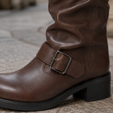 Manfredi Biker Boots - Lead Product Detail