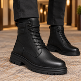 Campani Leather Boots - Lead Product Detail