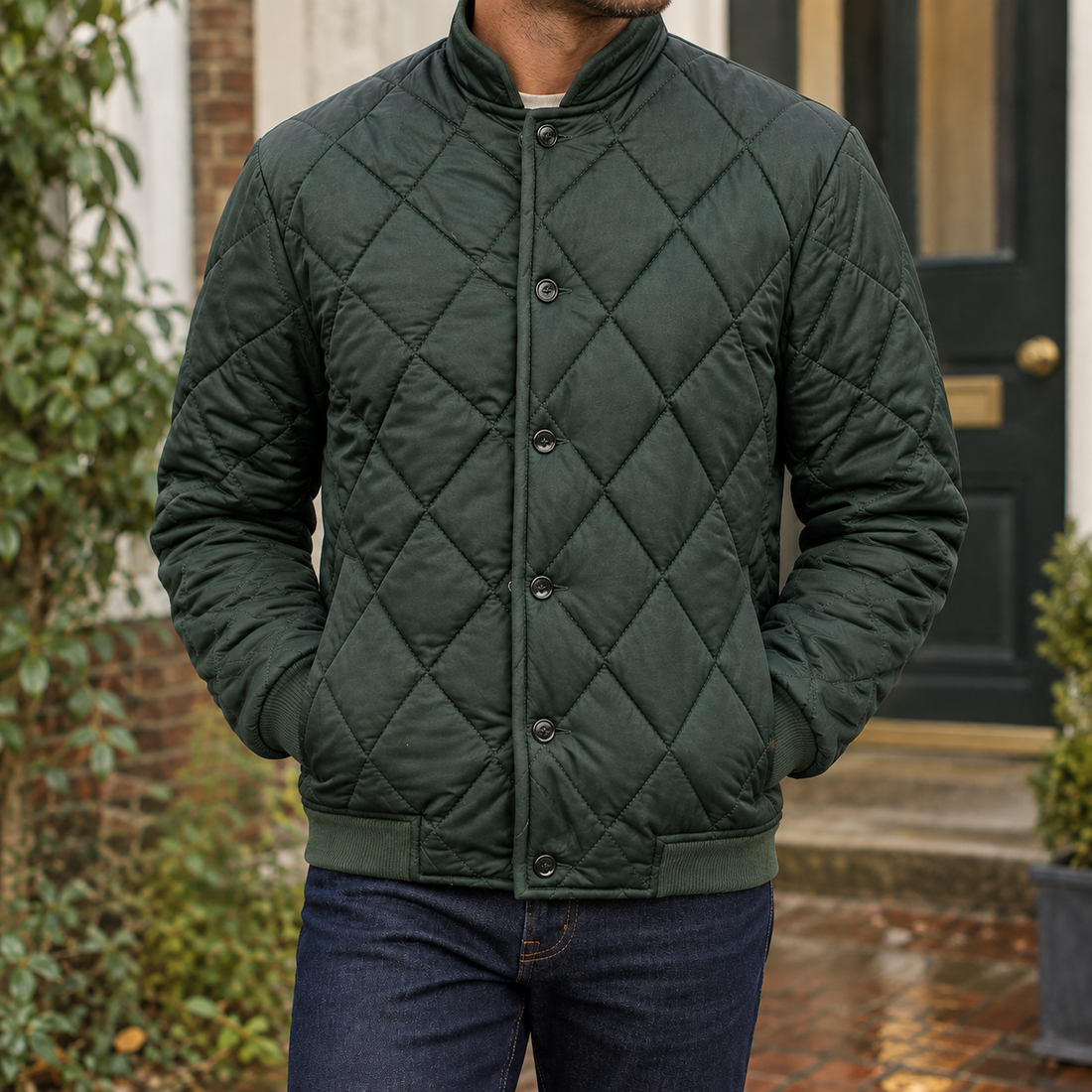 Colin Quilted Jacket - Lead Product Detail