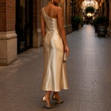 Ariadne Draped Dress - Lead Alternate View