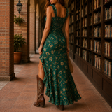 Portia Boho Maxi Dress - Lead Alternate View