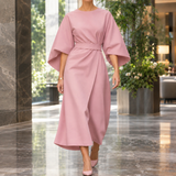 Kelsey-Rae Batwing Wrap Dress - Pink
