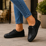 Peretti Lace-Up Sneakers - Black