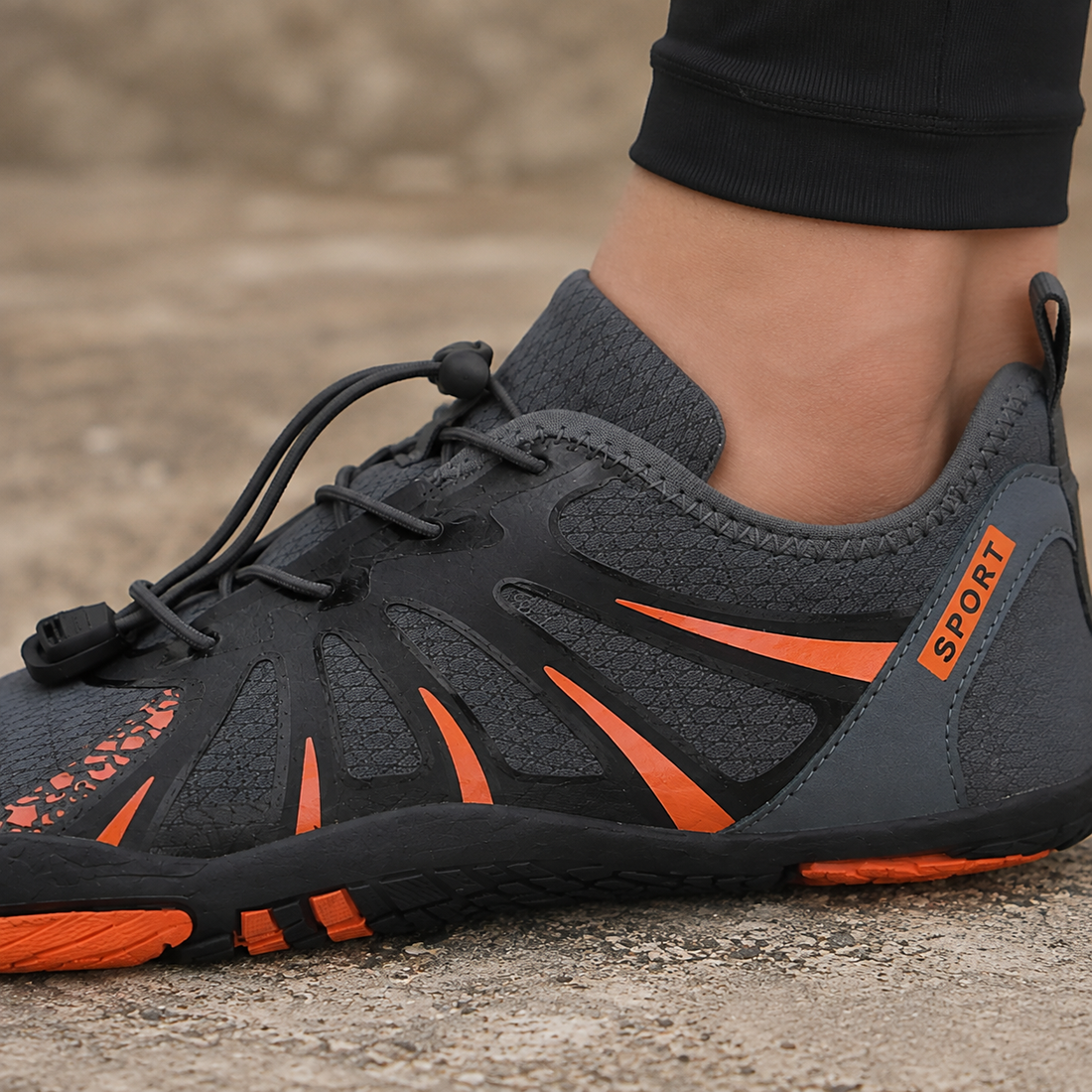 Alessia Barefoot Water Shoes - Lead Product Detail
