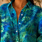 Freya Peacock Blouse - Lead Product Detail