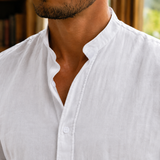 Knox Stand Collar Shirt - Lead Product Detail
