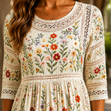 Solene Floral Midi Dress - Lead Product Detail