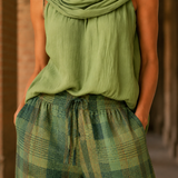 Olympia Draped Check Set - Lead Product Detail