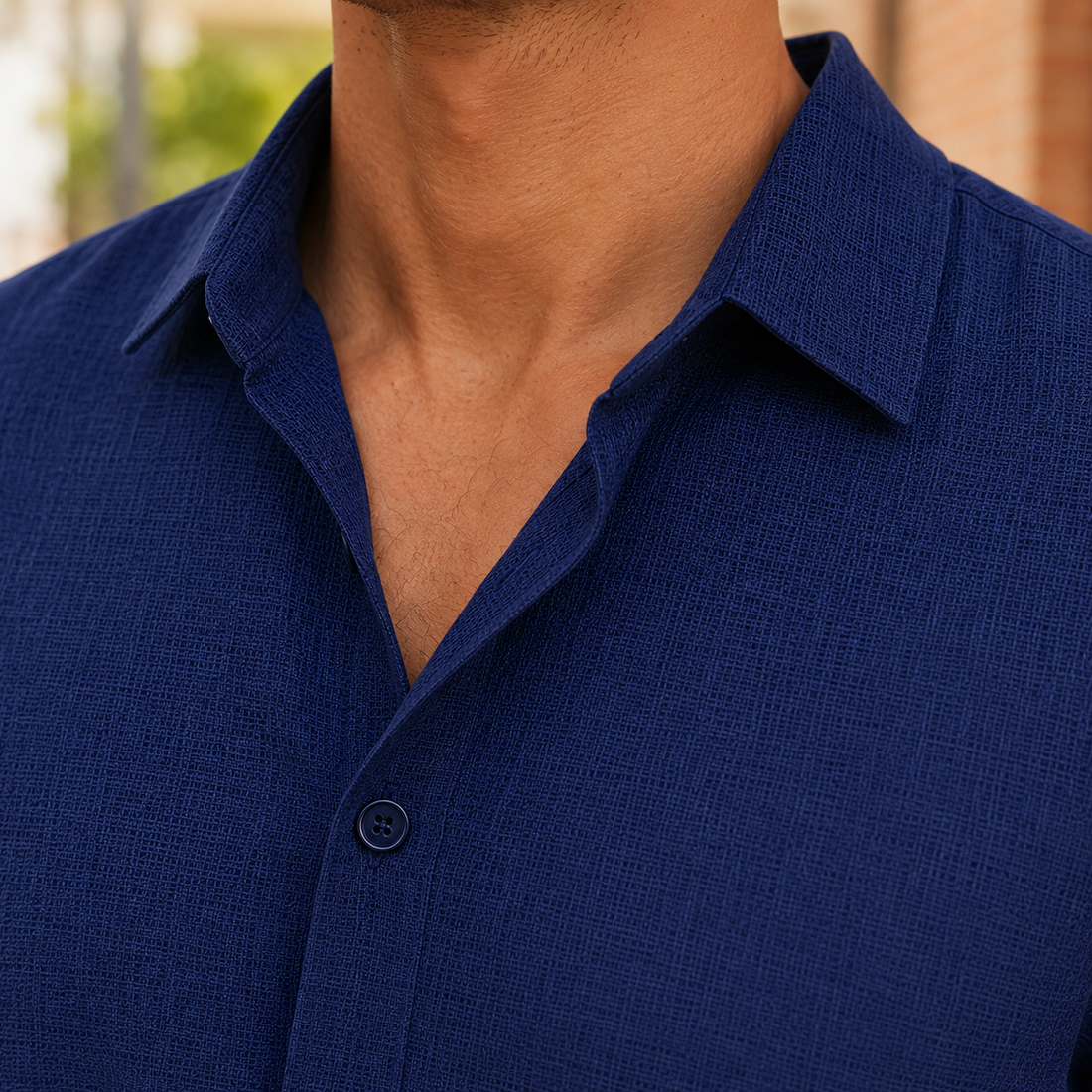 Philip Textured Shirt - Lead Product Detail