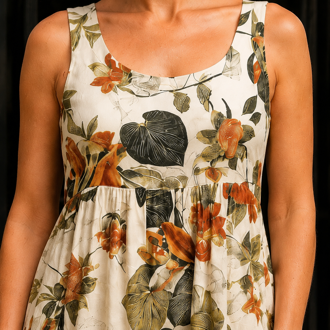 Maia-Jane Tiered Maxi Dress - Lead Product Detail