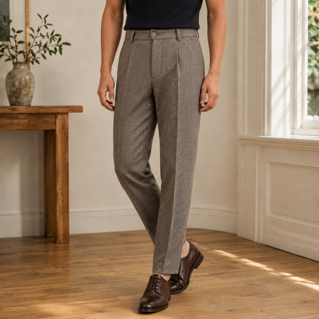 Ivan Tailored Pants - Gray