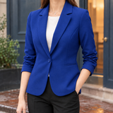 Alba-Rose Tailored Blazer - Royal Blue