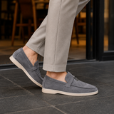 Ascoli Suede Loafers - Gray