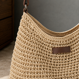 Ferrara Woven Shoulder Bag - Lead Product Detail