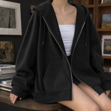 Letitia-Kate Oversized Hoodie - Black