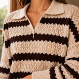 Elena Polo Sweater - Lead Product Detail