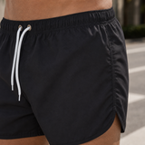 Austin Drawstring Swim Shorts - Lead Product Detail