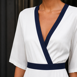 Aria Wrap Maxi Dress - Lead Product Detail