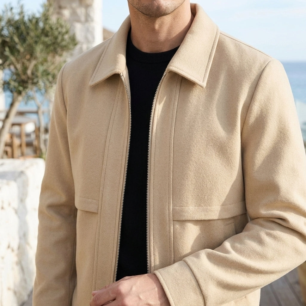 Harlan Zip Jacket - Lead Product Detail