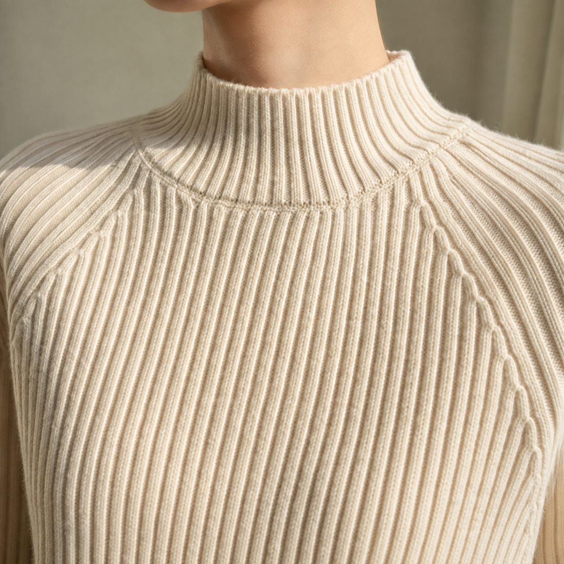 Talia Ribbed Sweater - Lead Product Detail