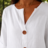 Valencia V Neck Blouse - Lead Product Detail