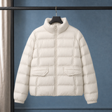 Cordelia-Pearl Puffer Jacket - Off White