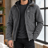 Edward Hooded Jacket - Gray