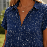 Willa Collared Midi Dress - Lead Product Detail