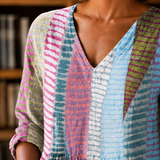 Tabitha-Claire V-Neck Blouse - Lead Product Detail