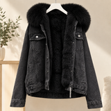 Isabel Denim Jacket - Black