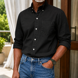 Alden Button Down Shirt - Black