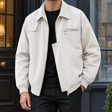 Jake-Flynn Aviator Jacket - Stone