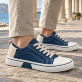 Bologna Canvas Sneakers - Blue