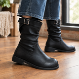 Sanremo Buckle Boots - Black