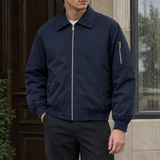 Gilles-Cole Utility Jacket - Navy Blue