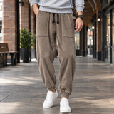 Felix-West Relaxed Pants - Taupe