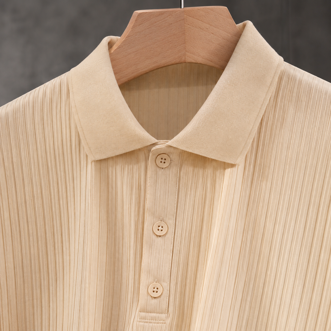 Ignatius Ribbed Polo - Lead Product Detail