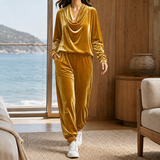Blanche Cowl Neck Set - Gold