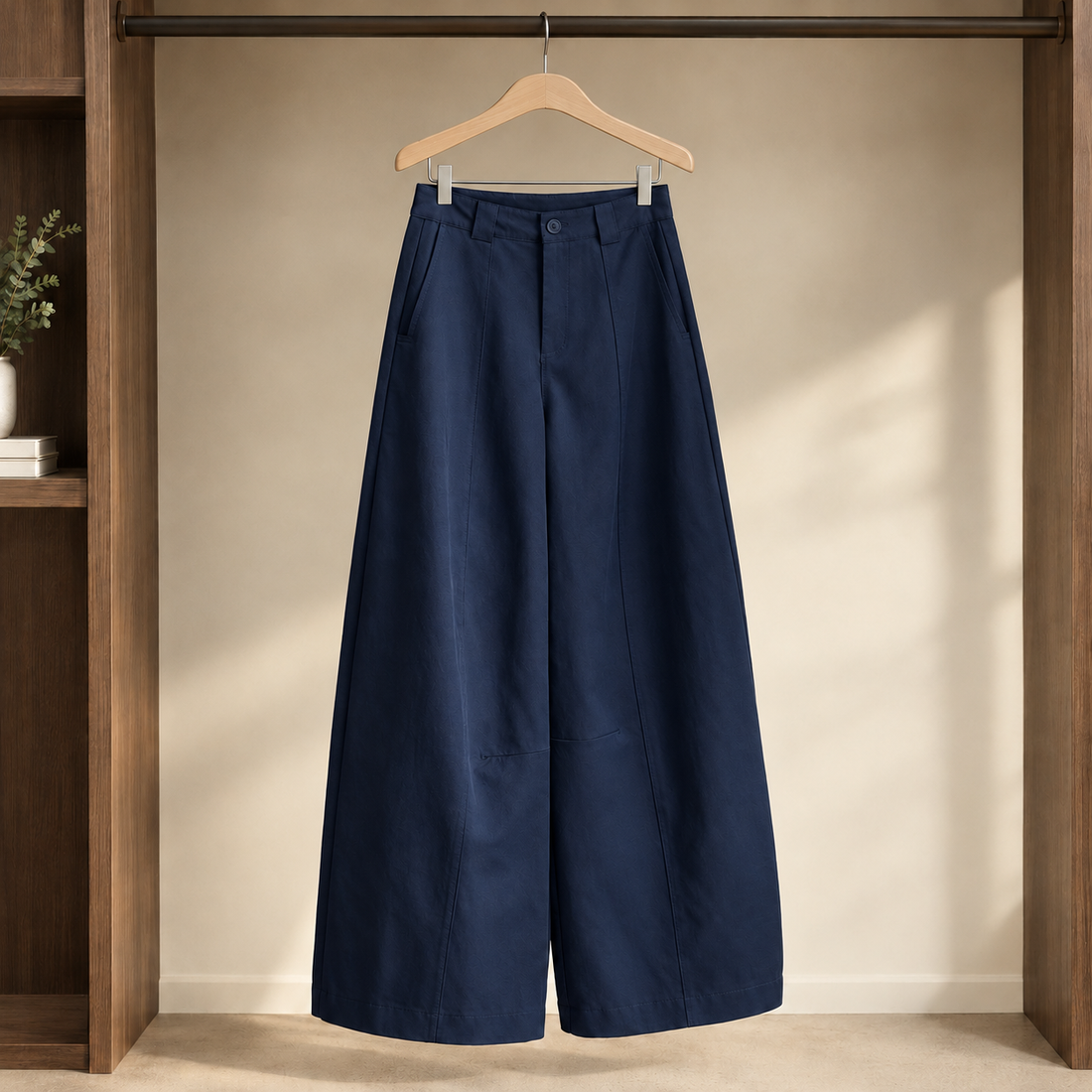 Savannah-Marie Balloon Pants - Blue