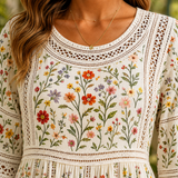 Elodie Floral Midi Dress - Lead Product Detail