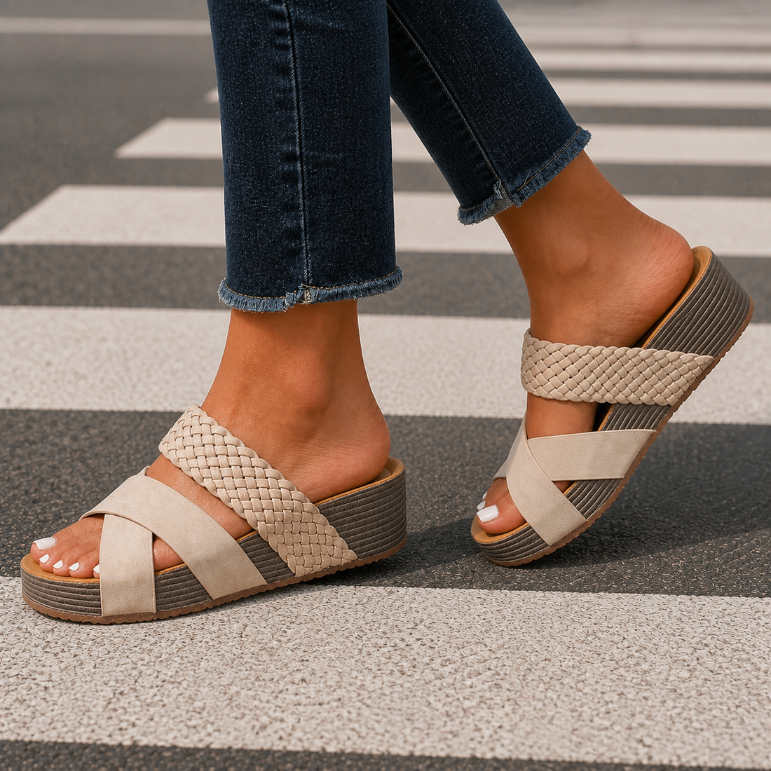 Savelli Orthopedic Sandals - Beige
