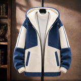 Idris Hooded Jacket - Blue